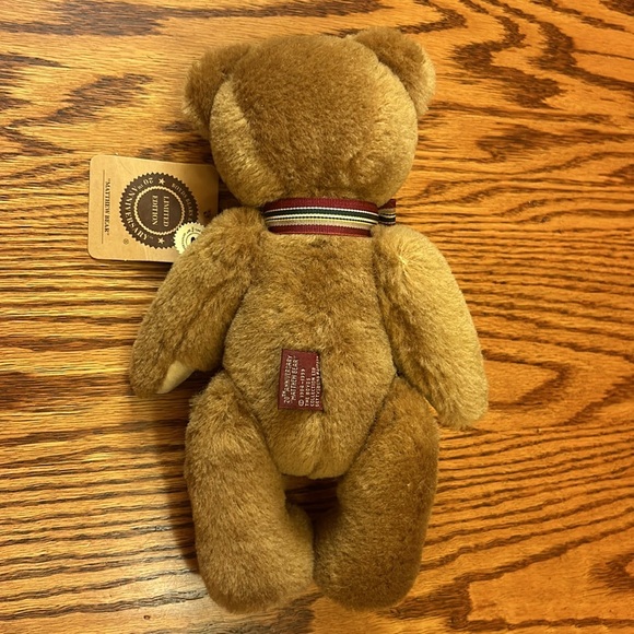 Boyds Bears Limited Edition 20th Anniversary Matthew Bear w/ Australian Wool Fur - Picture 6 of 10